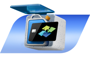 Открытая коробка мобил